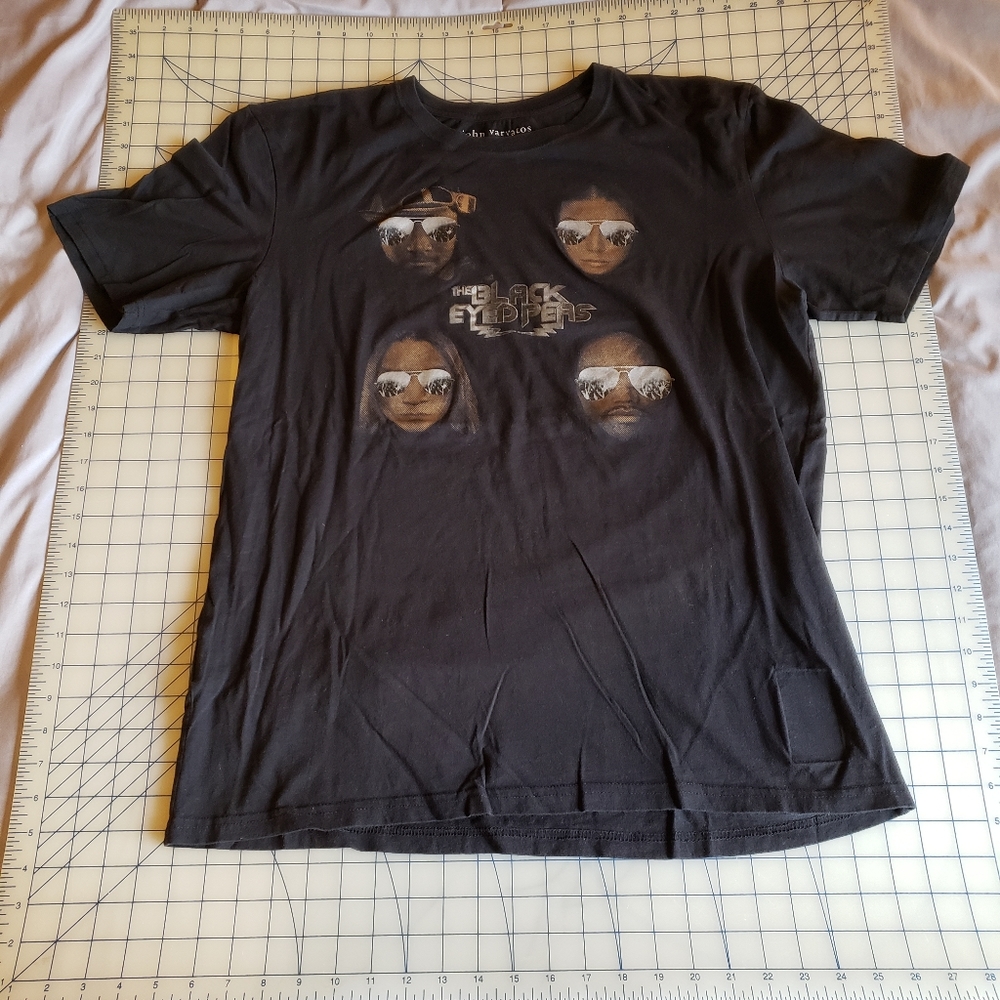 2010 Grammys Black Eyed Peas concert t shirt XL